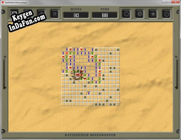 Key for Battlefield Minesweeper