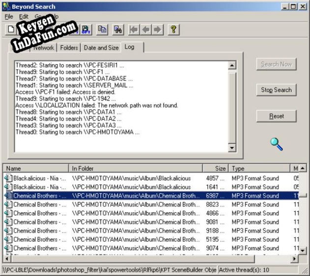Beyond Search (Studio license - up to 10 computers) serial number generator