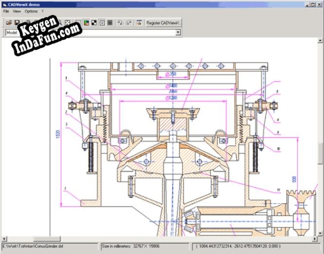 Key for CADViewX: ActiveX for DWG, DXF, PLT