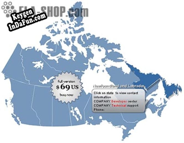 Canada Map Locator activation key