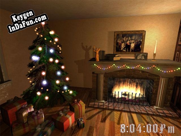 Christmas Fireplace 3D Screensaver key generator