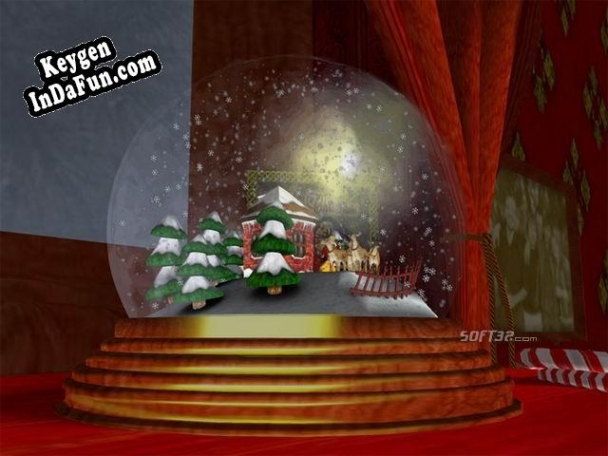 Christmas Snow Globe 3D serial number generator