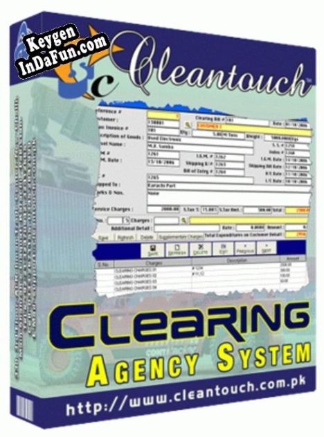 Cleantouch Clearing Agency (CAS) serial number generator