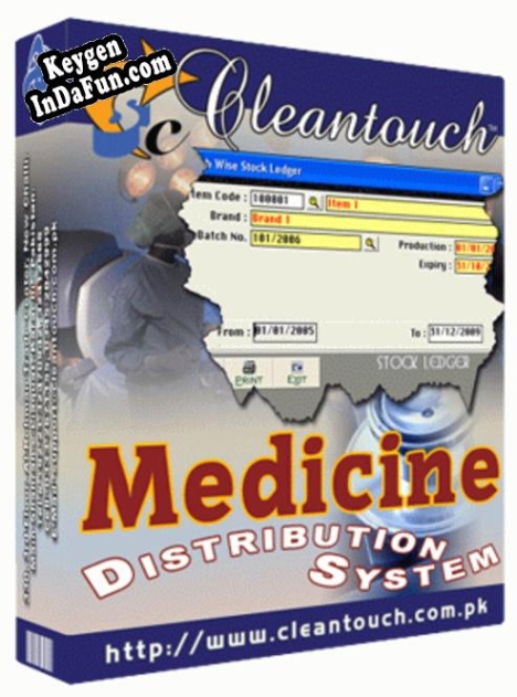 Key for Cleantouch Medicine Distribution System 2.0