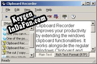 Key for Clipboard Recorder