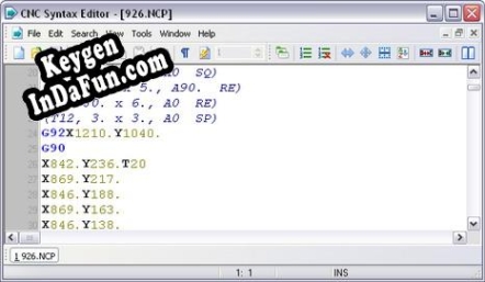 CNC Syntax Editor key free