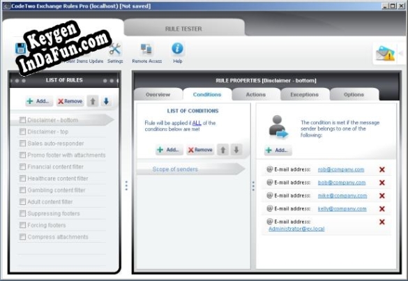 CodeTwo Exchange Rules Pro key generator