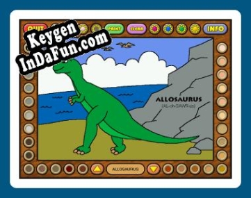 Coloring Book 2: Dinosaurs Key generator