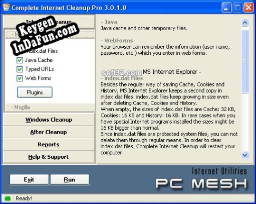 Activation key for Complete Internet Cleanup Pro