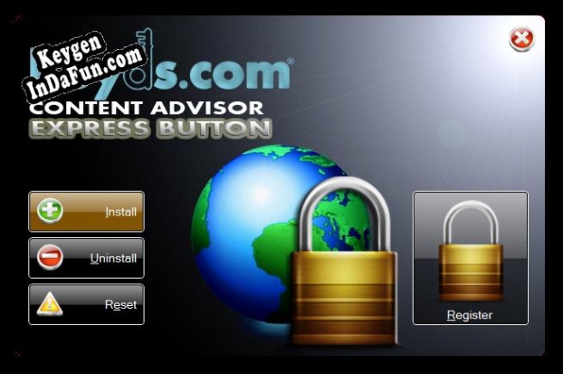 Activation key for Content Advisor Express Button
