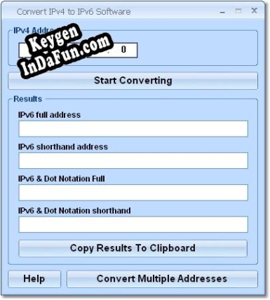 Convert IPv4 to IPv6 Software activation key