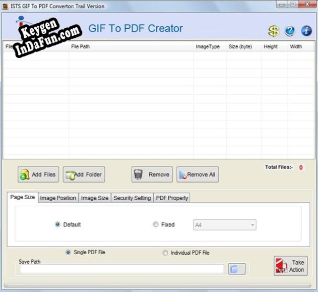 Convert Multiple GIF to PDF key free
