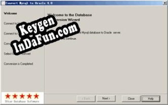 Registration key for the program Convert Mysql to Oracle