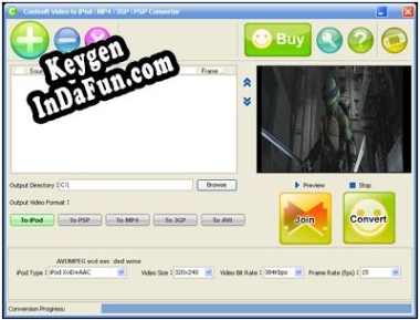 Key generator (keygen) Coolsoft Video Converter