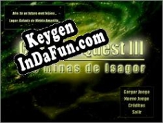 Free key for Cosmos Quest III: Las Minas de Isagor