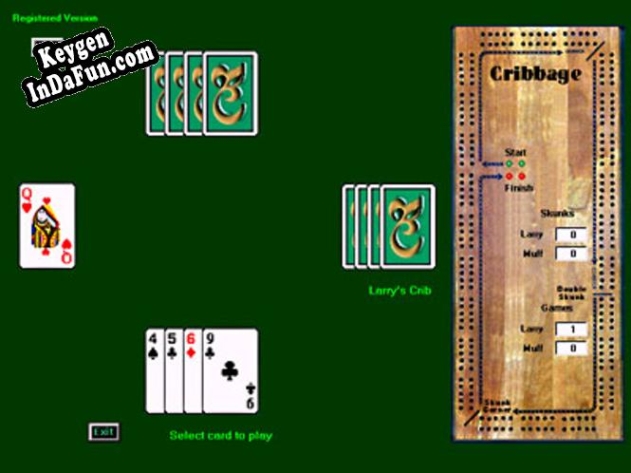 Free key for Cribbage for Windows
