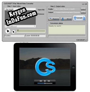 Cucusoft iPad Video Converter key generator