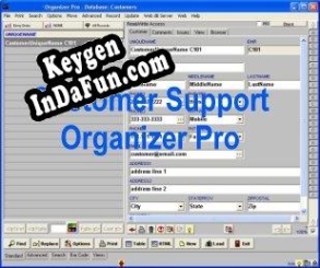 Key generator (keygen) Customer Support Organizer Pro