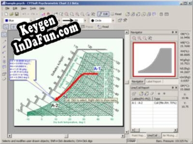 CYTSoft Psychrometric Chart Key generator