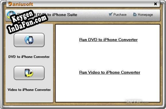 Daniusoft DVD to iPhone Suite serial number generator