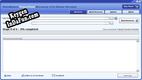 Activation key for DataNumen PowerPoint Recovery