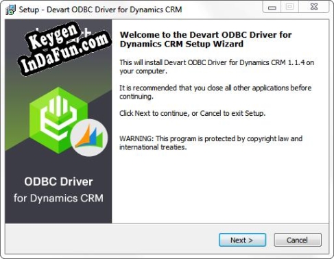 Devart ODBC Driver for Dynamics 365 Key generator