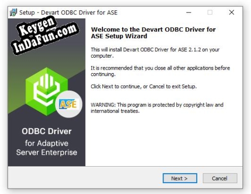 Devart ODBC Driver for SAP Sybase ASE activation key