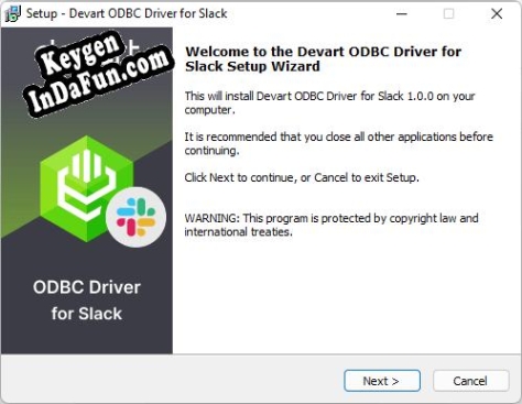 Free key for Devart ODBC Driver for Slack