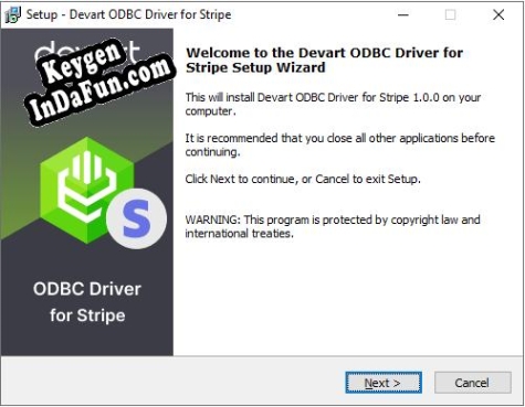 Devart ODBC Driver for Stripe Key generator