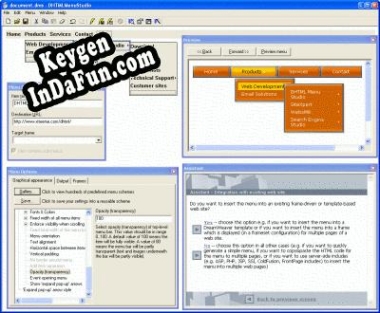 Free key for DHTML Menu Studio Professional Edition