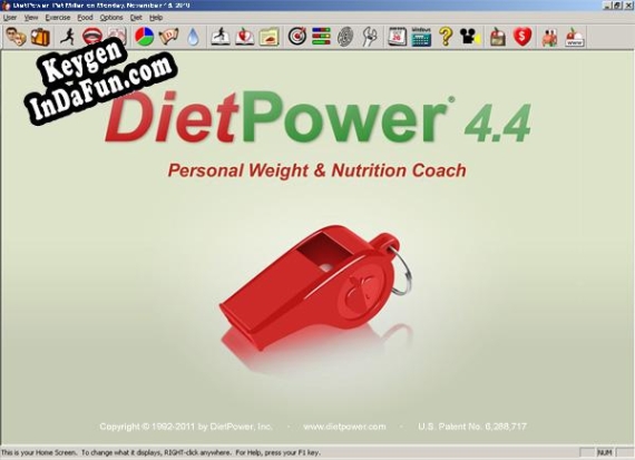 Free key for Diet Power Weight & Nutrition Coach