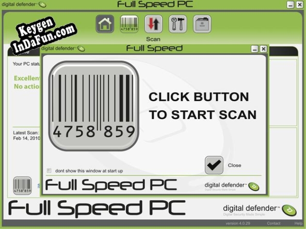 Key for digital defender Fullspeed PC