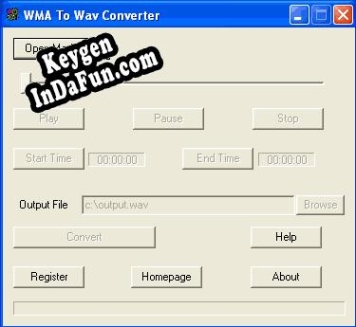 Free key for DigitByte WMA To Wav Converter