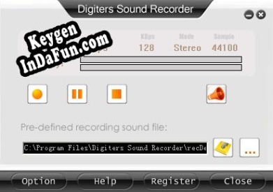 Key generator for Digiters Sound Recorder