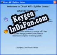 Registration key for the program Direct MP3 Splitter and Joiner (Personal License)