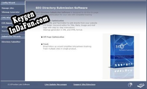 Key generator (keygen) Directory Submitter Enterprise Edition