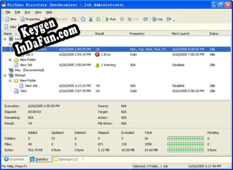 DirSync Directory Synchronizer serial number generator