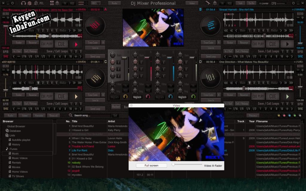 DJ Mixer Professional for Mac key free