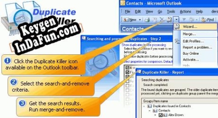 Registration key for the program Duplicate Killer for Microsoft Outlook