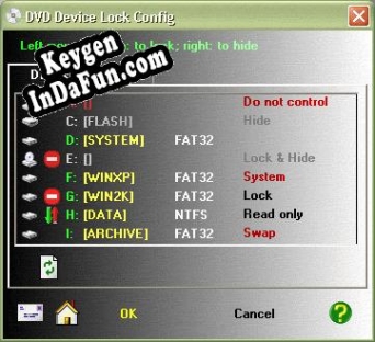 DVD Device Lock activation key