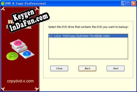 Free key for DVD X Copy Professional