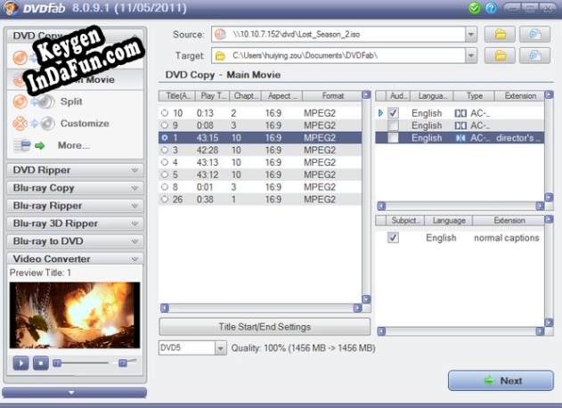 DVDFab Copy Suite Pro serial number generator