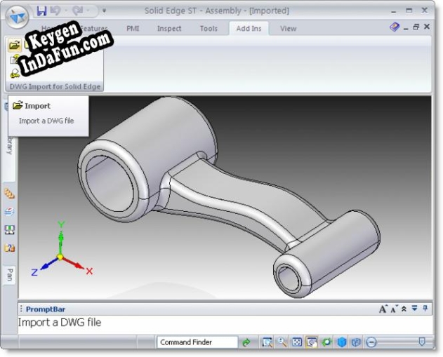 DWG Import for Solid Edge Key generator