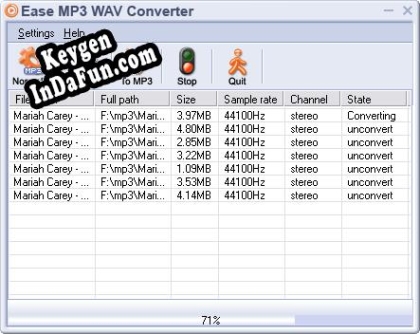 Activation key for Ease MP3 WAV Converter