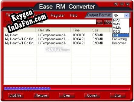 Key generator (keygen) Ease RM Converter