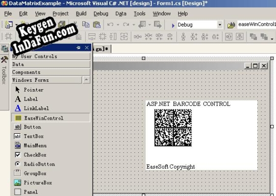 Key for EaseSoft DataMatrix Barcode .NET Control