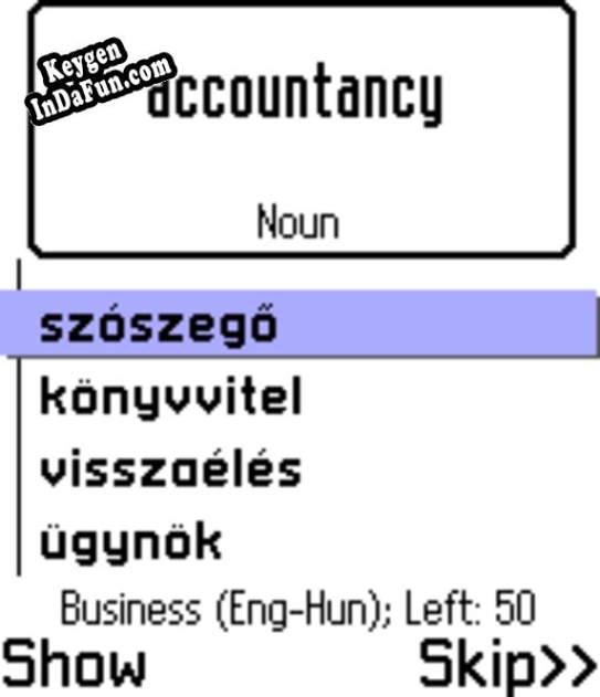ECTACO FlashCards English  Hungarian for Nokia serial number generator