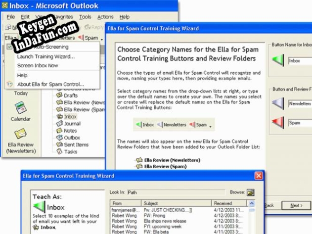 Ella for Spam Control key generator