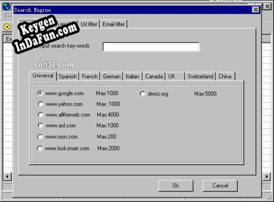 Free key for Email catcher&sender