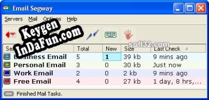 EmailSegway key generator